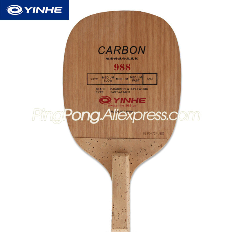 Cricket Bat Tape Ball - 기존 YINHE 988 탄소 탁구 블레이드