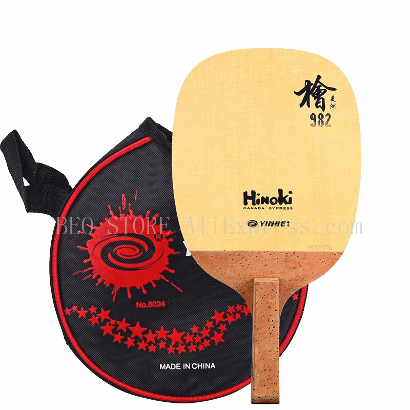 Cricket Bat Tape Ball - YINHE 982 일본 펜홀드 JS 히노키