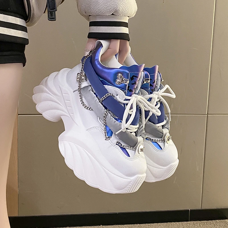 Sports Equipment For Running - 러블리 카와이 여성 스니커즈, 웨지 캐주얼