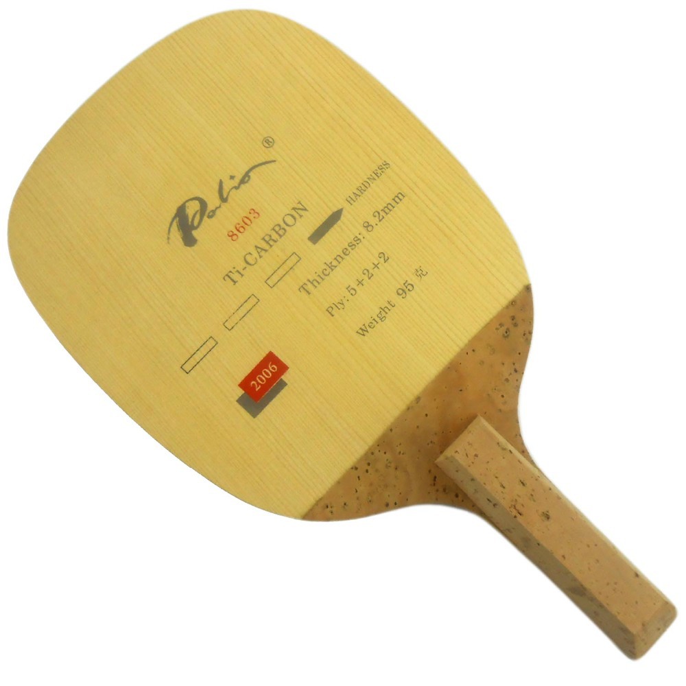 Cricket Bat Tape Ball - PALIO 8603 탄소 티타늄 탁구 블레이드