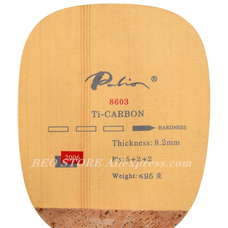 PALIO 8603 카본 티타늄 탁구 블레이드 라켓,  - Cricket Bat Tape Ball 리뷰 및 가격