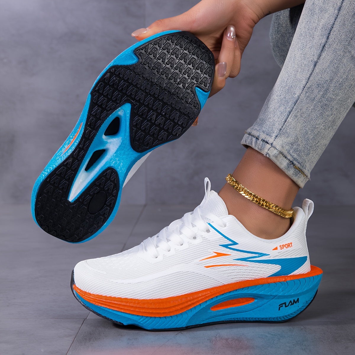 여성 스니커즈 신발 통기성 좋은 가벼운 러닝화 미끄럼  - Sports Equipment For Running 리뷰 및 가격