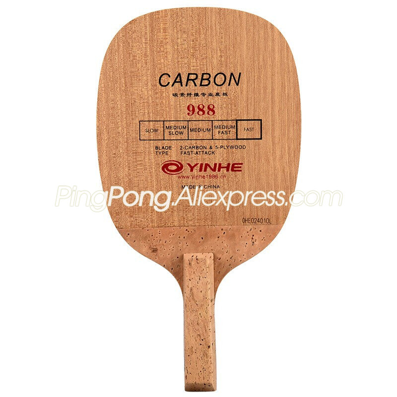 기존 YINHE 988 탄소 탁구 블레이드 빠른 공격  - Cricket Bat Tape Ball 리뷰 및 가격