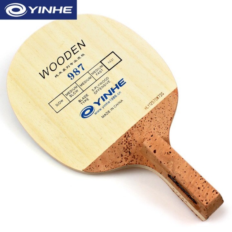 Yinhe 987 한국 스타일 탁구 블레이드(5겹 목재 - Cricket Bat Tape Ball 리뷰 및 가격
