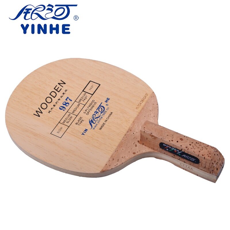 Yinhe 987 한국 스타일 탁구 블레이드(5겹 목재 - Cricket Bat Tape Ball 리뷰 및 가격