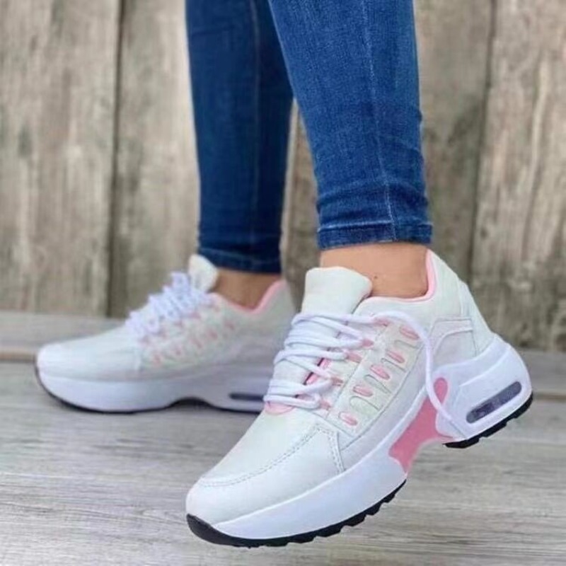 여성 패션 운동화 플랫폼 에어 쿠션 통기성 메쉬 워킹  - Sports Equipment For Running 리뷰 및 가격